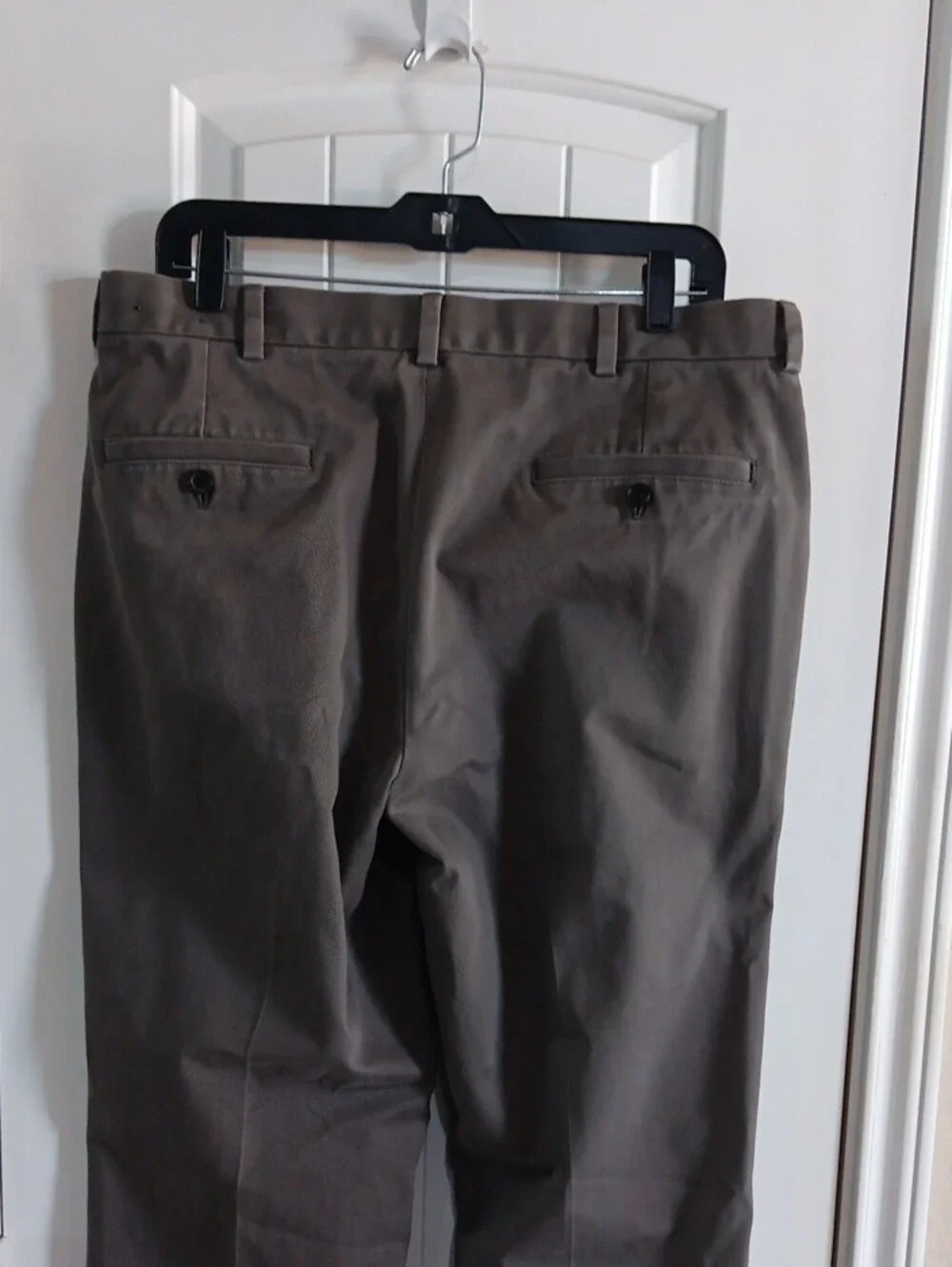 Brooks Brothers Clark Fit Advantage Chino Pants Mens 35x33 Brown Taupe